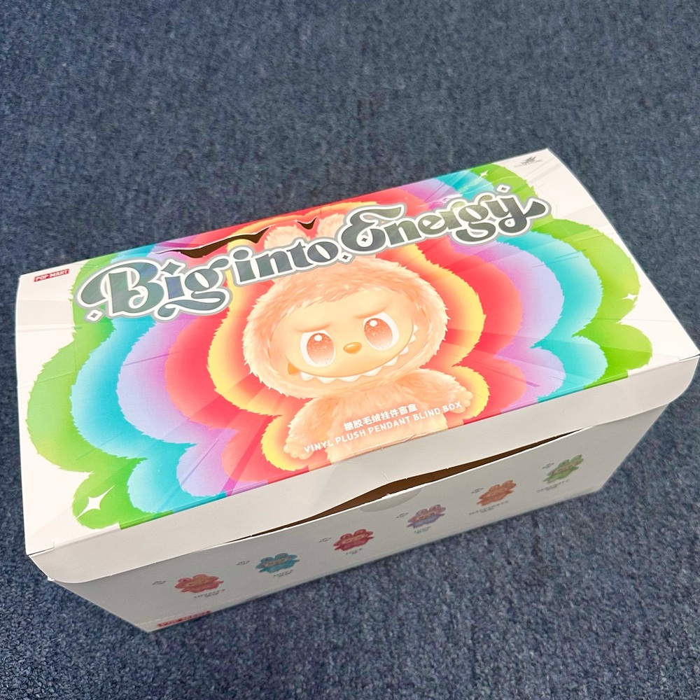 100% Authentic Empty Box Biginto Energy Rainbow Plush Toy